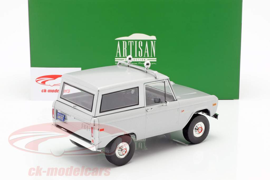 Ford Bronco année de construction 1970 film Speed (1994) lumière gris 1:18 Greenlight