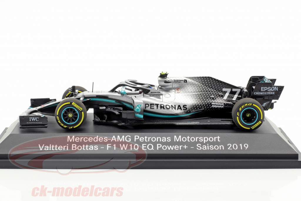Valtteri Bottas Mercedes-AMG F1 W10 EQ Power  #77 Formel 1 2019 1:43 Minichamps