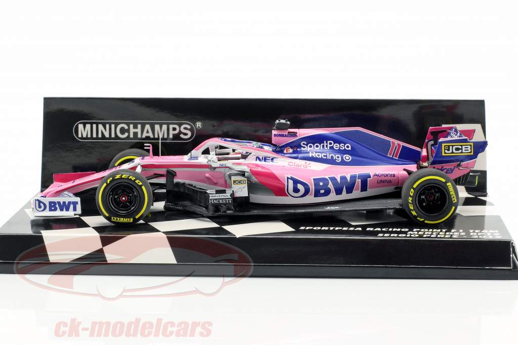 Sergio Perez Racing Point RP19 #11 fórmula 1 2019 1:43 Minichamps