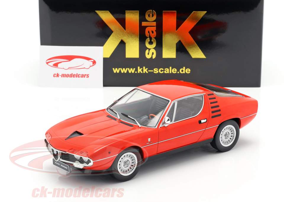 Alfa Romeo Montreal ano de construção 1970 vermelho 1:18 KK-Scale
