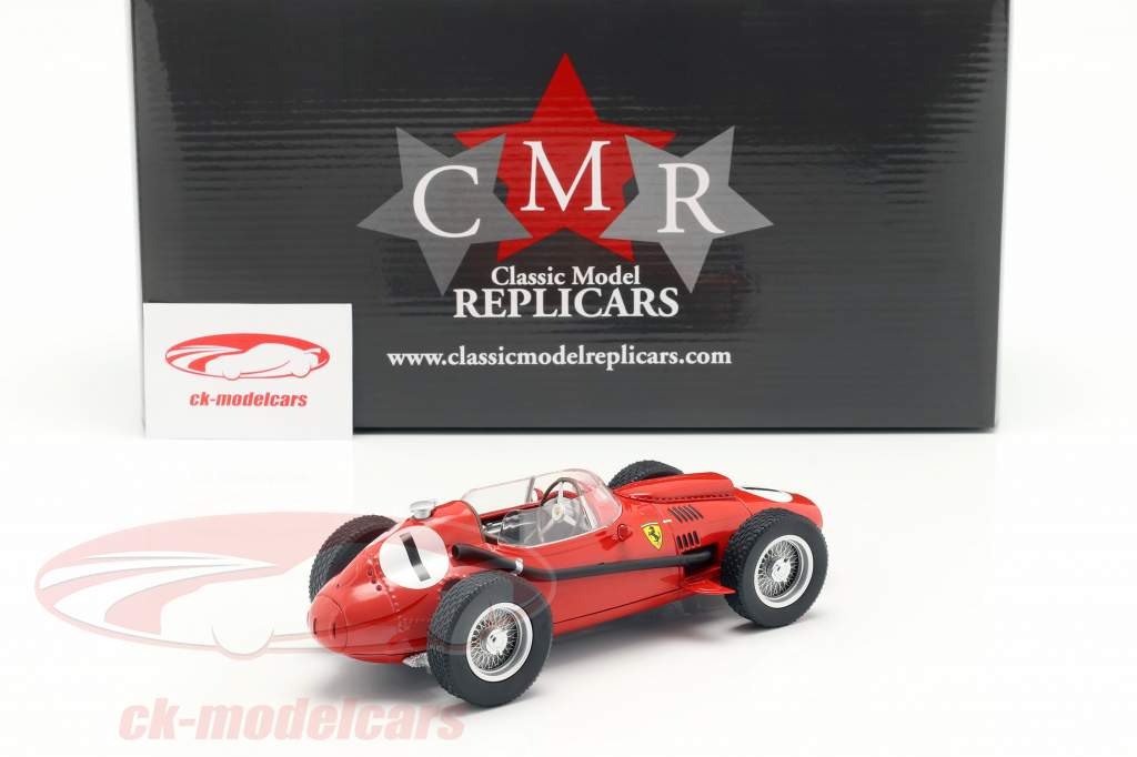 Peter Collins Ferrari Dino 246 #1 Vinder britisk GP formel 1 1958 1:18 CMR