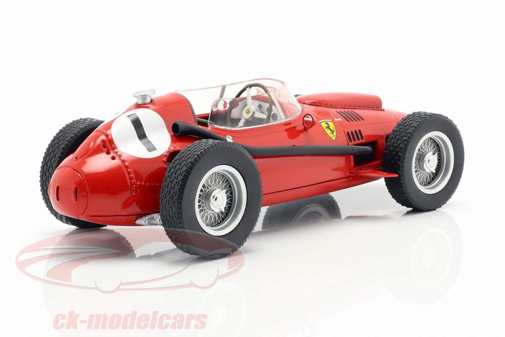 Peter Collins Ferrari Dino 246 #1 gagnant britannique GP formule 1 1958 1:18 CMR