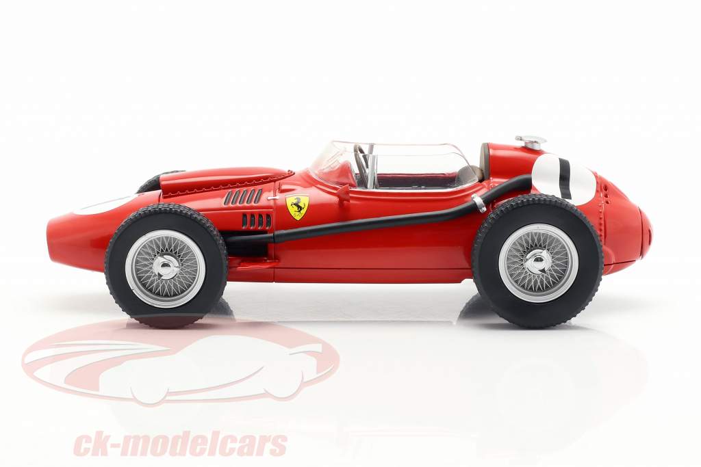 Peter Collins Ferrari Dino 246 #1 vencedor britânico GP fórmula 1 1958 1:18 CMR
