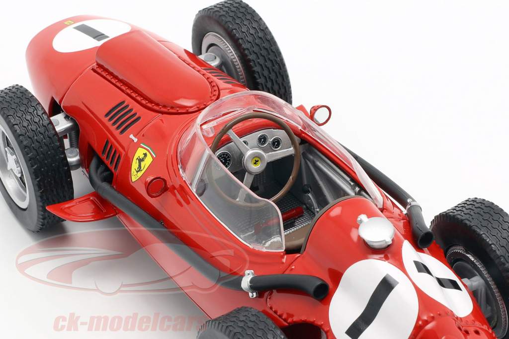 Peter Collins Ferrari Dino 246 #1 gagnant britannique GP formule 1 1958 1:18 CMR