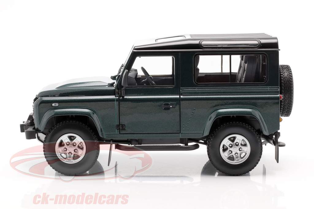 路虎卫士 90 绿色 1:18 京商 Kyosho