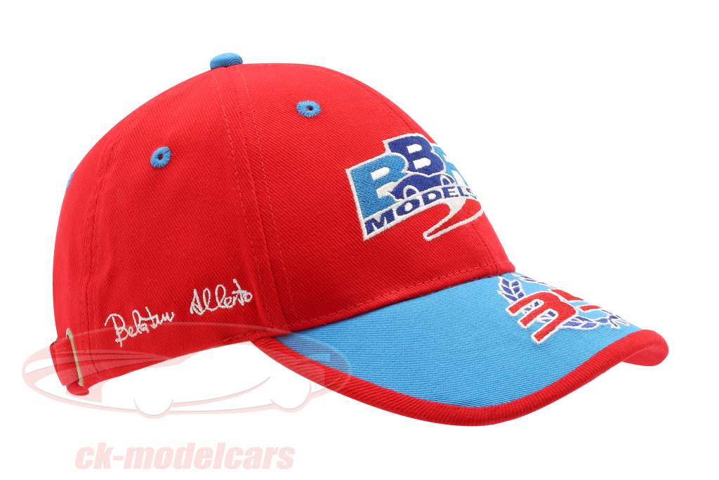 Cap BBR Models rosso / blu