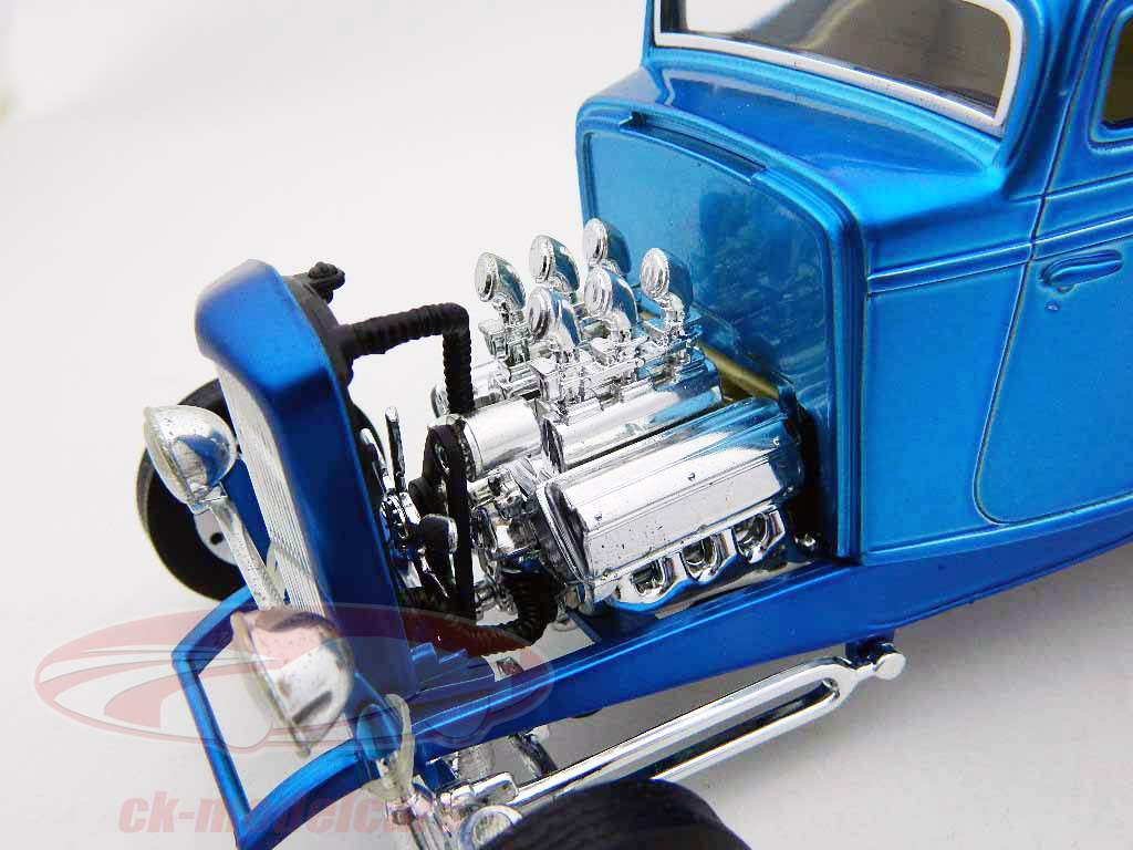 Ford Coupe Hot Rod candy blau 1932 1:18 HotWheels Classics