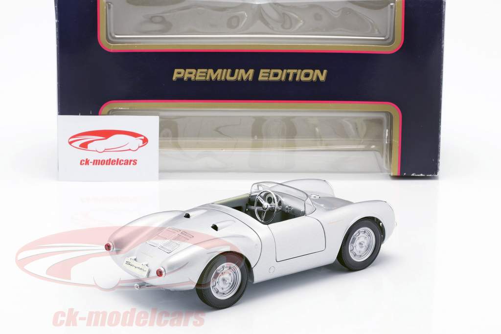 1/18 ポルシェ550A スパイダー 1955 シルバー Porsche Porsche 550 RS Spyder – Amalgam Collection