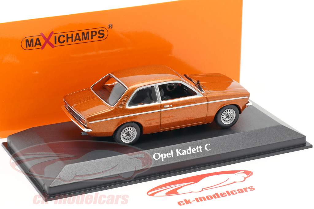 Opel Kadett C Year 1974 bronze metallic 1:43 Minichamps