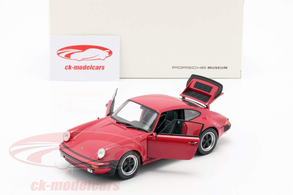 Porsche 911 (930) Turbo Baujahr 1975 rot 1:24 Welly