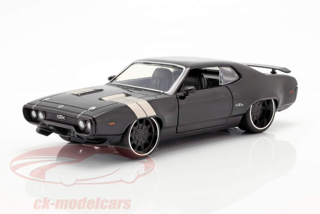 Dom's Plymouth GTX Fast and Furious 8 2017 sort 1:24 Jada Toys