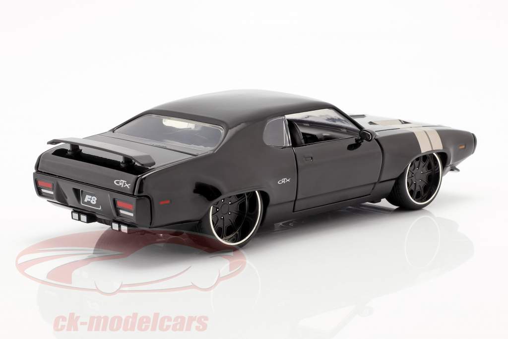 Dom's Plymouth GTX Fast and Furious 8 2017 sort 1:24 Jada Toys