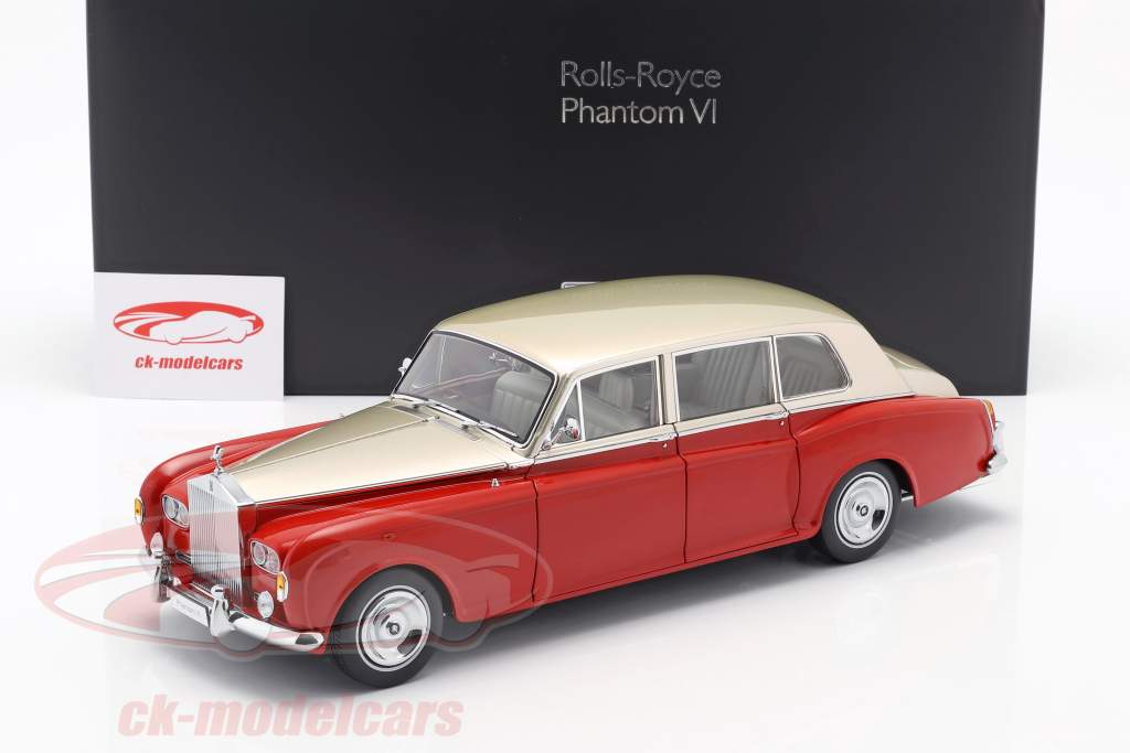 Rolls Royce Phantom VI rosso / luce beige 1:18 Kyosho