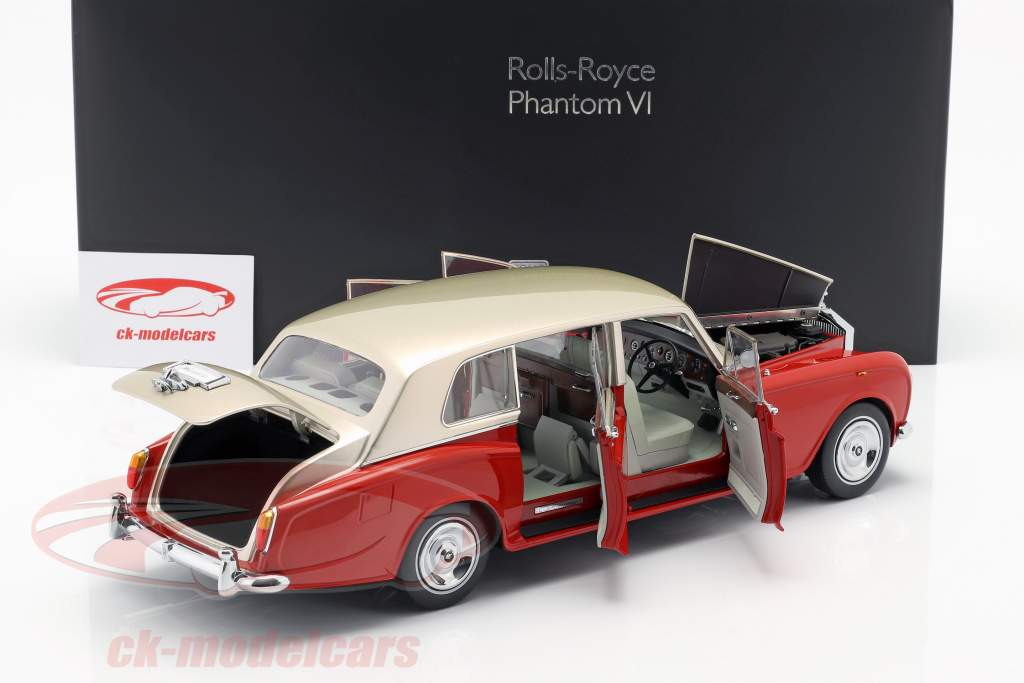 Rolls Royce Phantom VI rot / hellbeige 1:18 Kyosho