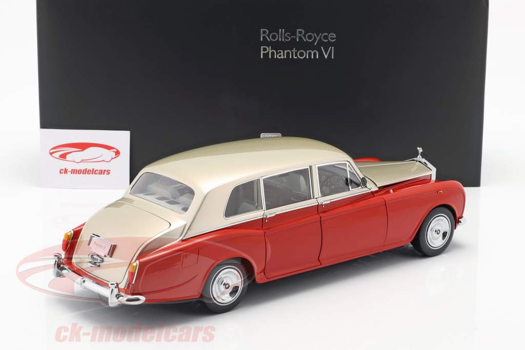 Rolls Royce Phantom VI rot / hellbeige 1:18 Kyosho