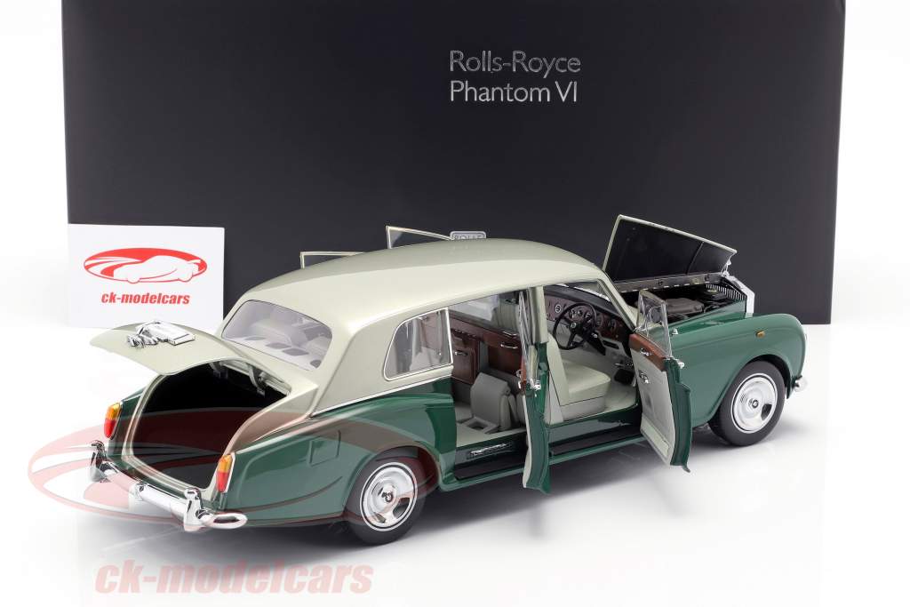 Rolls Royce Phantom VI grün / silber 1:18 Kyosho