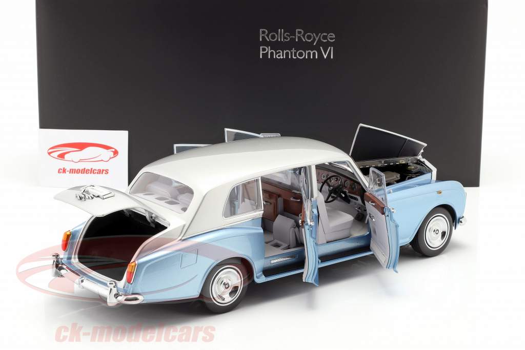 Rolls Royce Phantom VI hellblau / silber 1:18 Kyosho