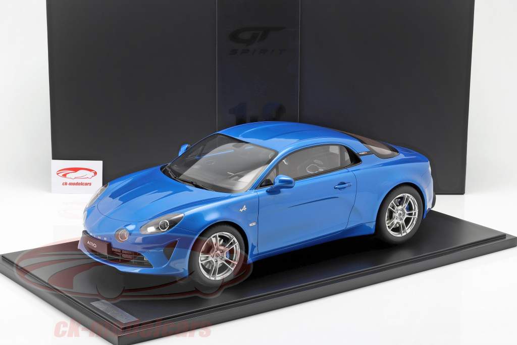 Renault Alpine A110 Pure Bouwjaar 2019 blauw 1:8 GT-Spirit