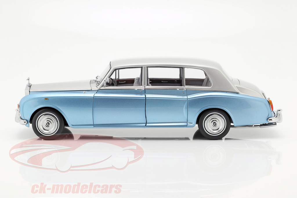 Rolls Royce Phantom VI Azul claro / plata 1:18 Kyosho