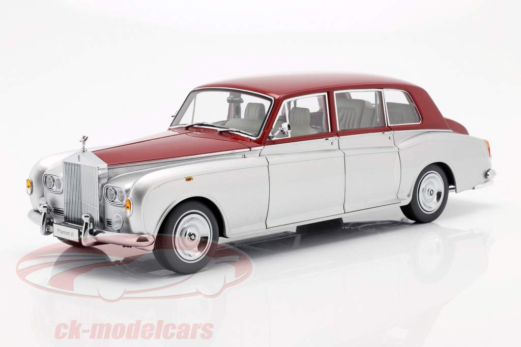 Rolls Royce Phantom VI argent / rouge 1:18 Kyosho