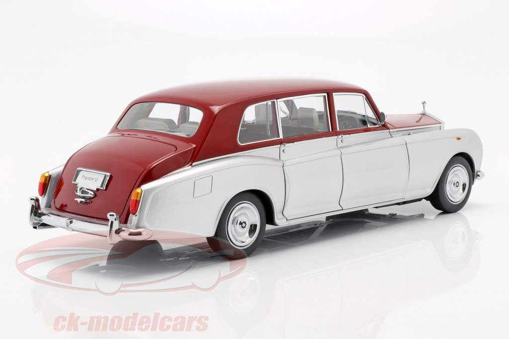 Rolls Royce Phantom VI argent / rouge 1:18 Kyosho