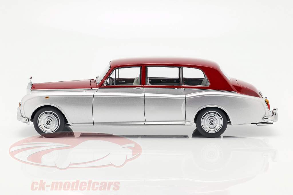 Rolls Royce Phantom VI 銀 / 赤 1:18 Kyosho