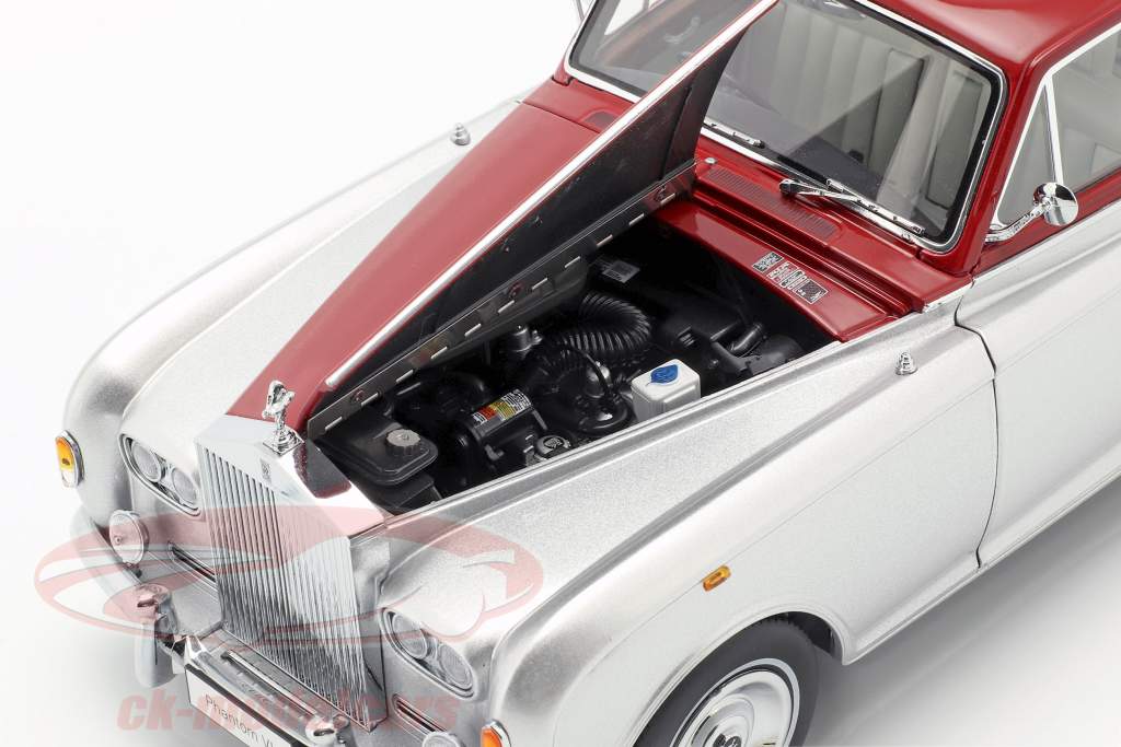 Rolls Royce Phantom VI silver / red 1:18 Kyosho