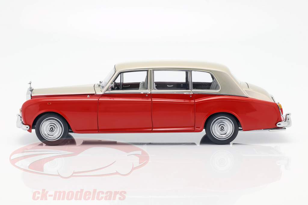 Rolls Royce Phantom VI rosso / luce beige 1:18 Kyosho