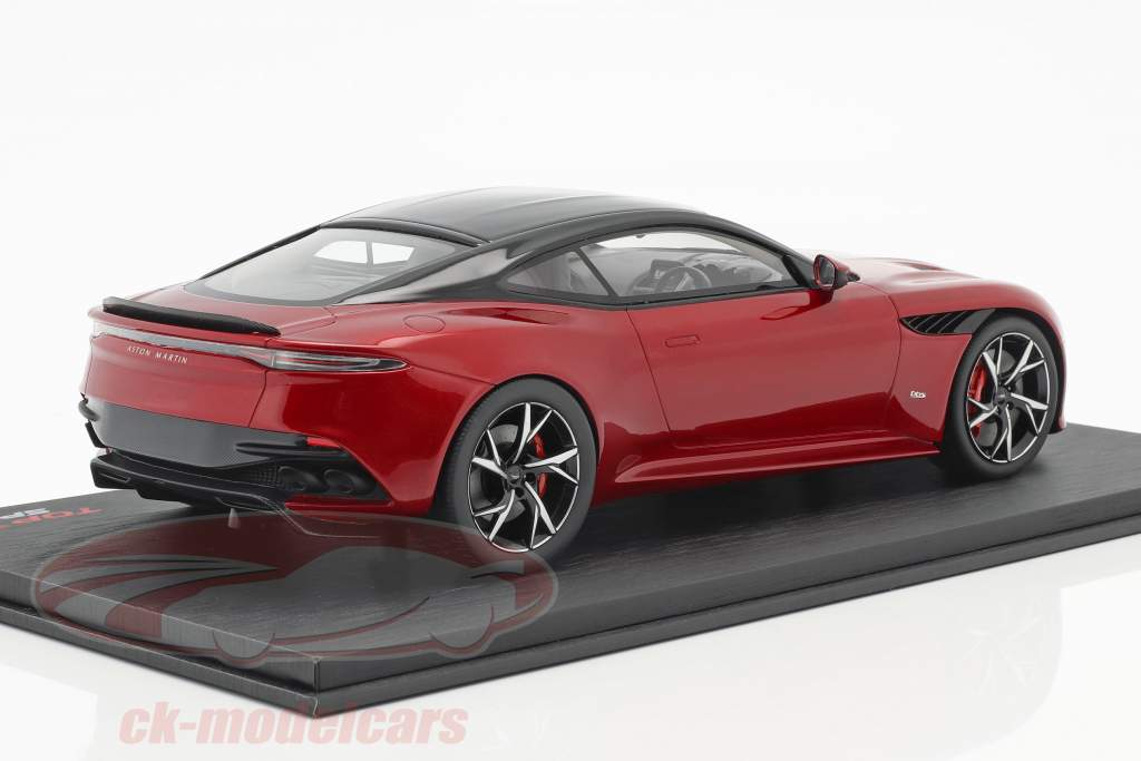 Aston Martin DBS Superleggera Год постройки 2019 гипер- красный 1:18 TrueScale