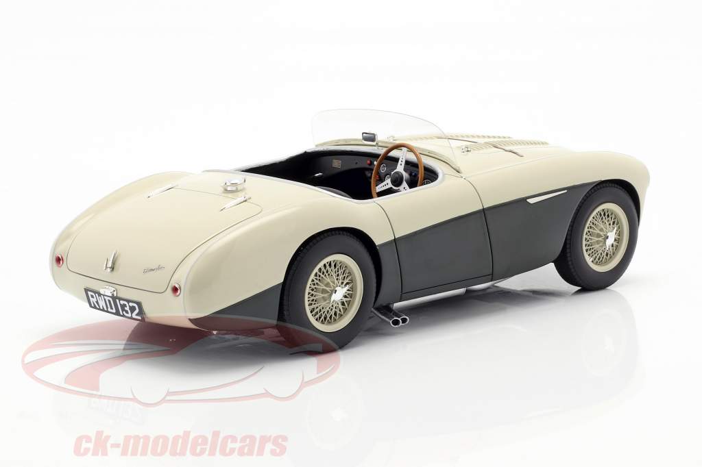Austin Healey 100S 築 1955 クリーム 白 / グリーン 1:18 Cult Scale
