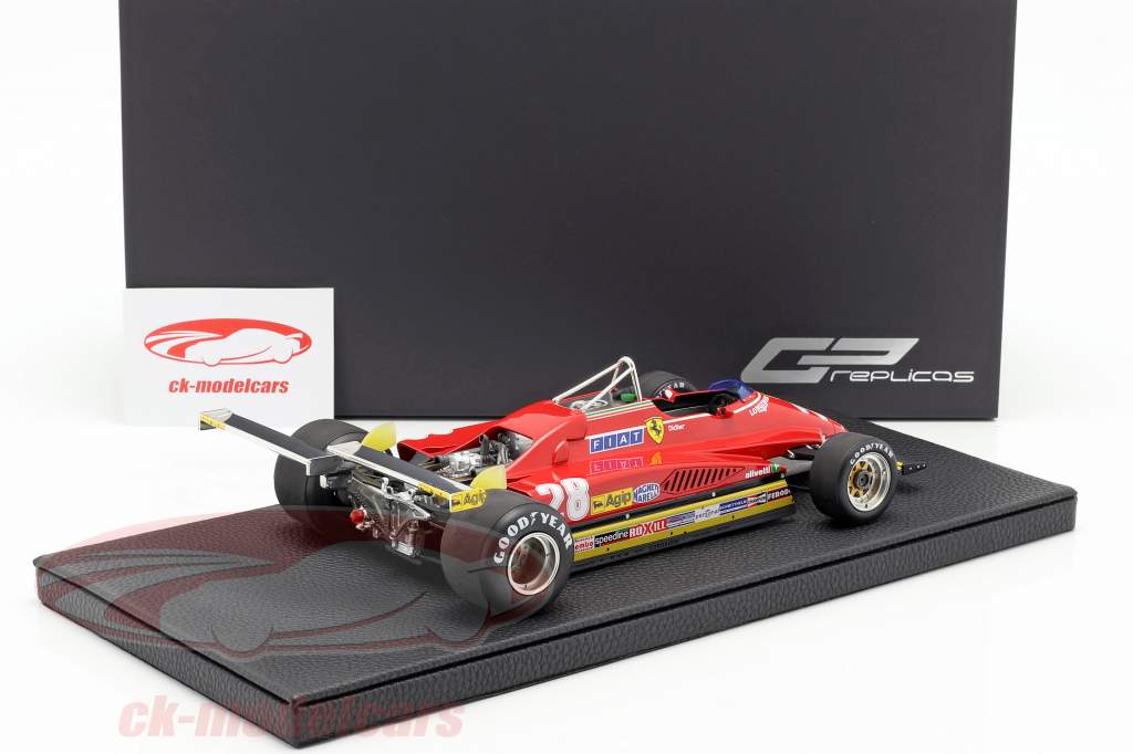 Didier Pironi Ferrari 126C2 #28 Long Beach GP Formel 1 1982 1:18 GP Replicas