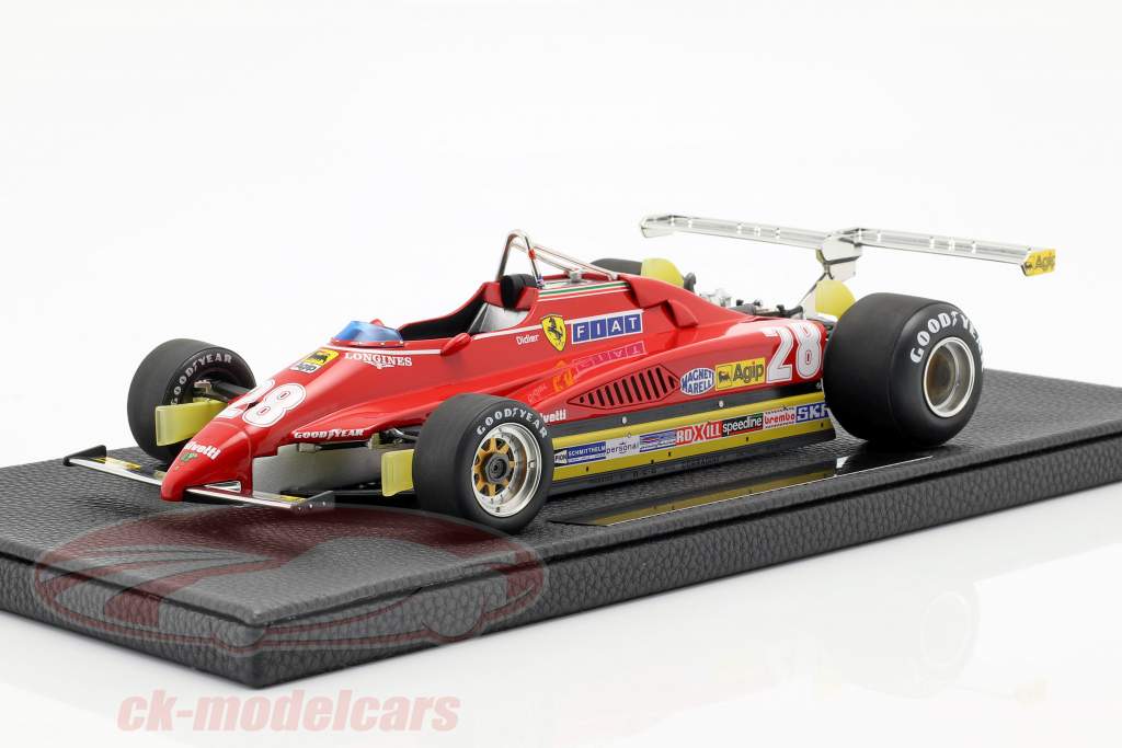 Didier Pironi Ferrari 126C2 #28 Long Beach GP Formel 1 1982 1:18 GP Replicas