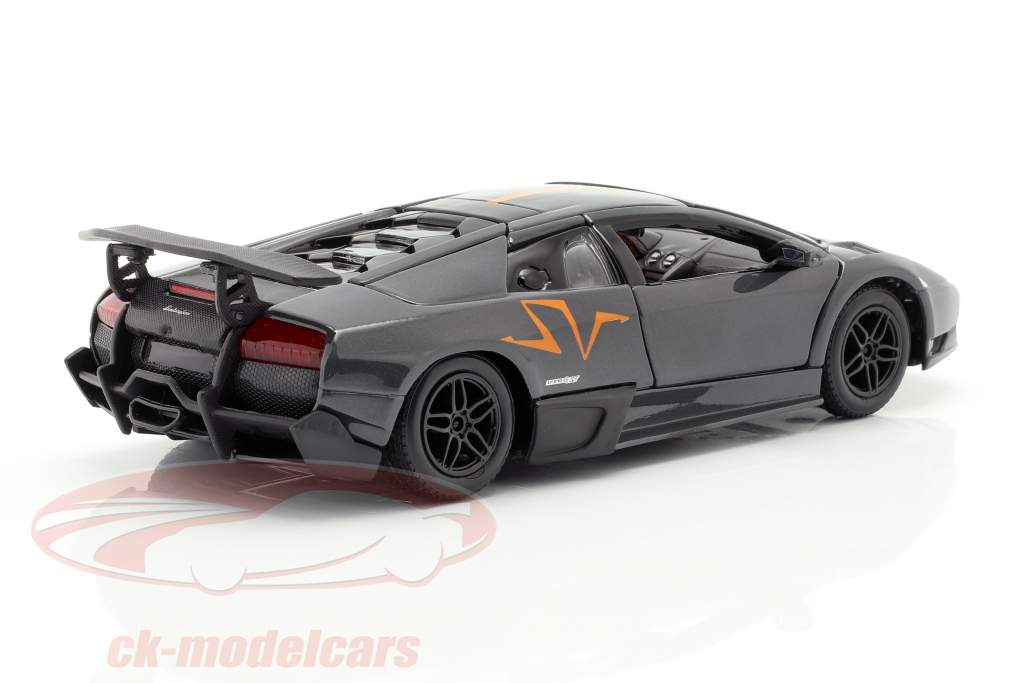 Bburago 1:24 Lamborghini Murcielago LP670-4 SV gray / orange