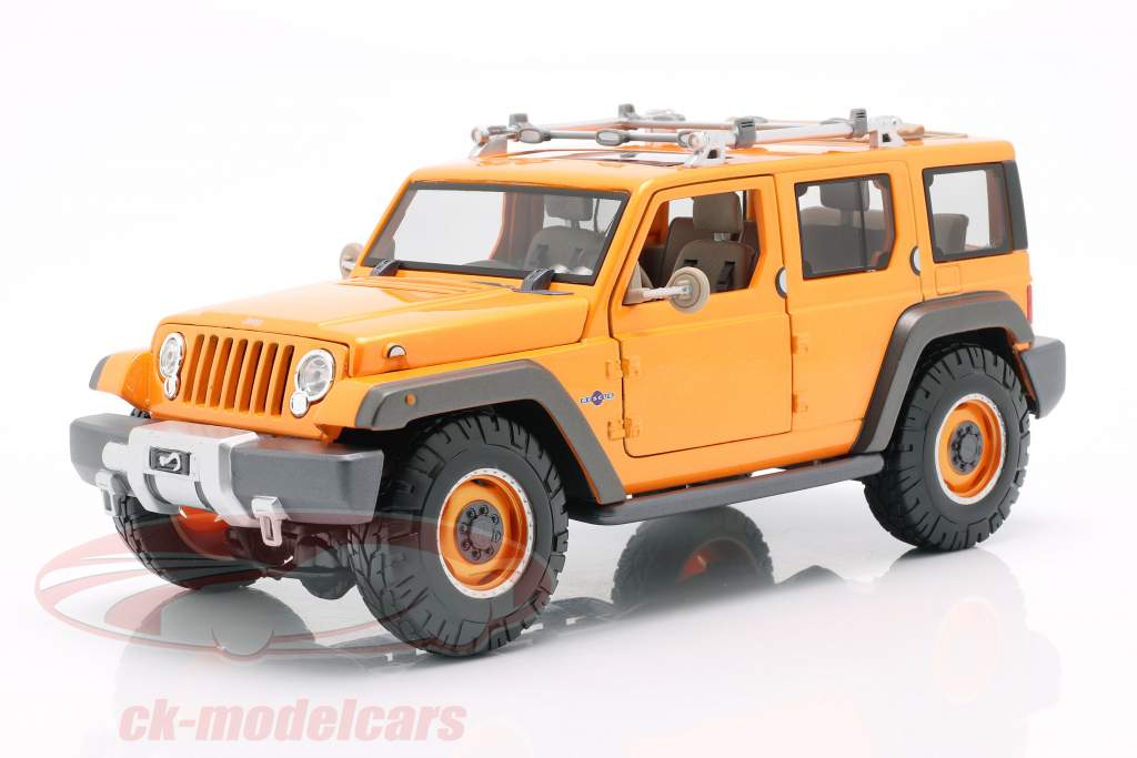Jeep Wrangler Rescue Concept orange 1:18 Maisto