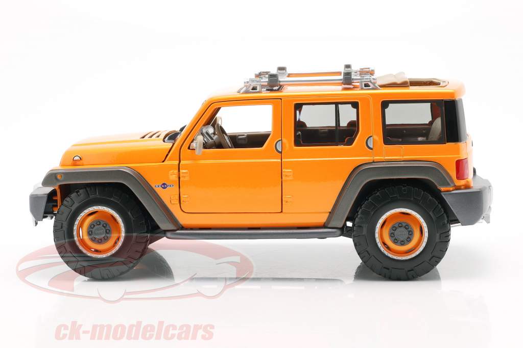 Jeep Wrangler Rescue Concept orange 1:18 Maisto