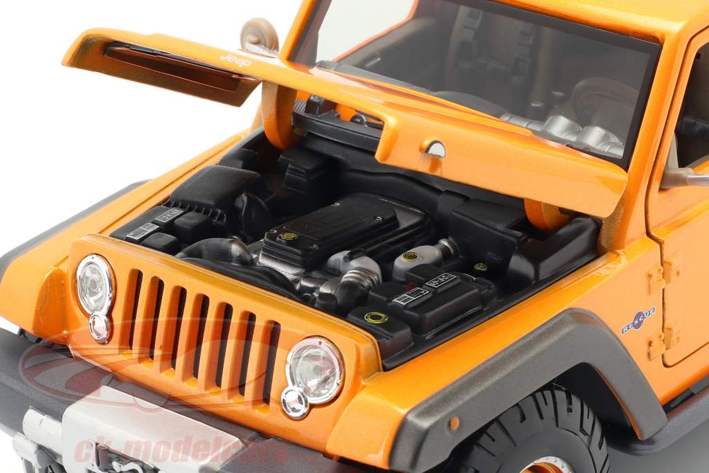 Jeep Wrangler Rescue Concept orange 1:18 Maisto