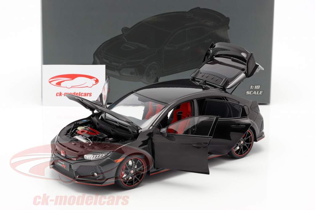 Honda Civic Type-R preto 1:18 LCD Models