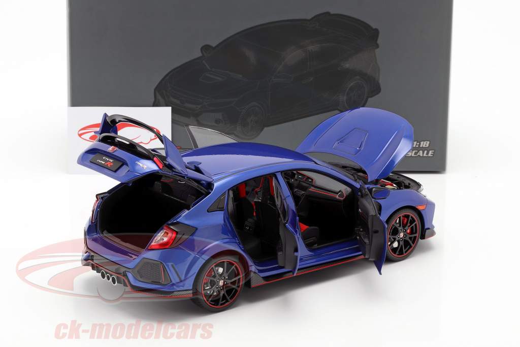 LCD Models 1:18 Honda Civic Type-R blue LCD18005BU model car