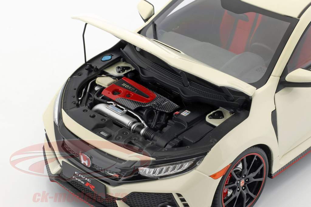 Honda Civic Type-R 白 1:18 LCD Models