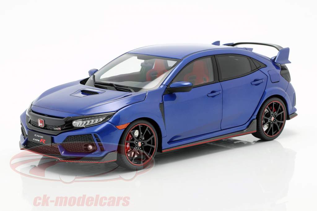 Honda Civic Type-R blå 1:18 LCD Models