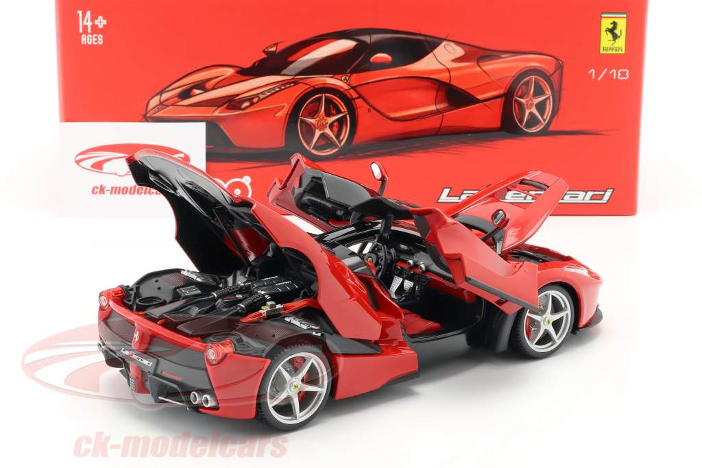 Ferrari LaFerrari красный 1:18 Bburago Signature