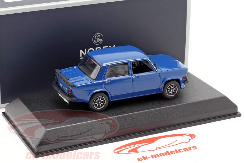 Simca 1000 Rallye 3 protótipo ano de construção 1978 Talbot azul 1:43 Norev
