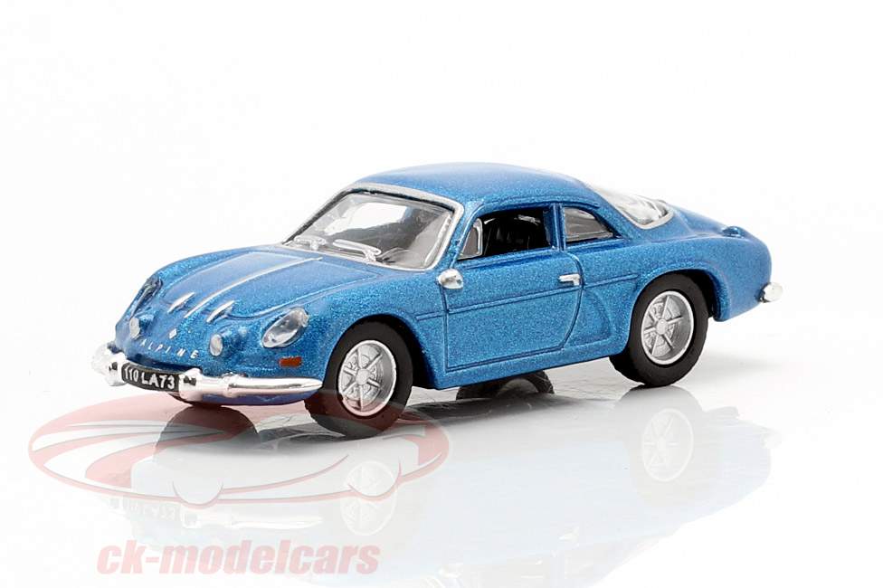 Alpine A110 year 1973 blue metallic 1:87 Norev