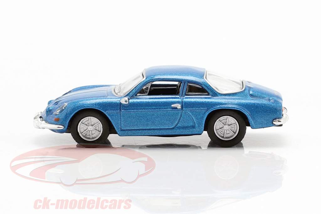 Alpine A110 anno di costruzione 1973 blu metallico 1:87 Norev