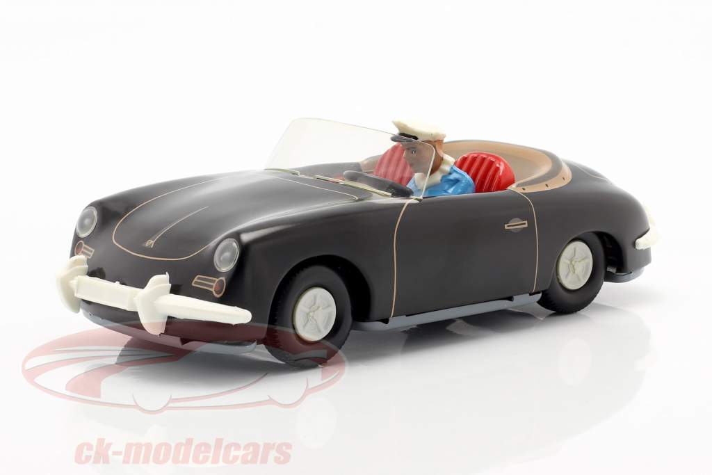 Porsche 356 TuWa Blechauto schwarz Tippco
