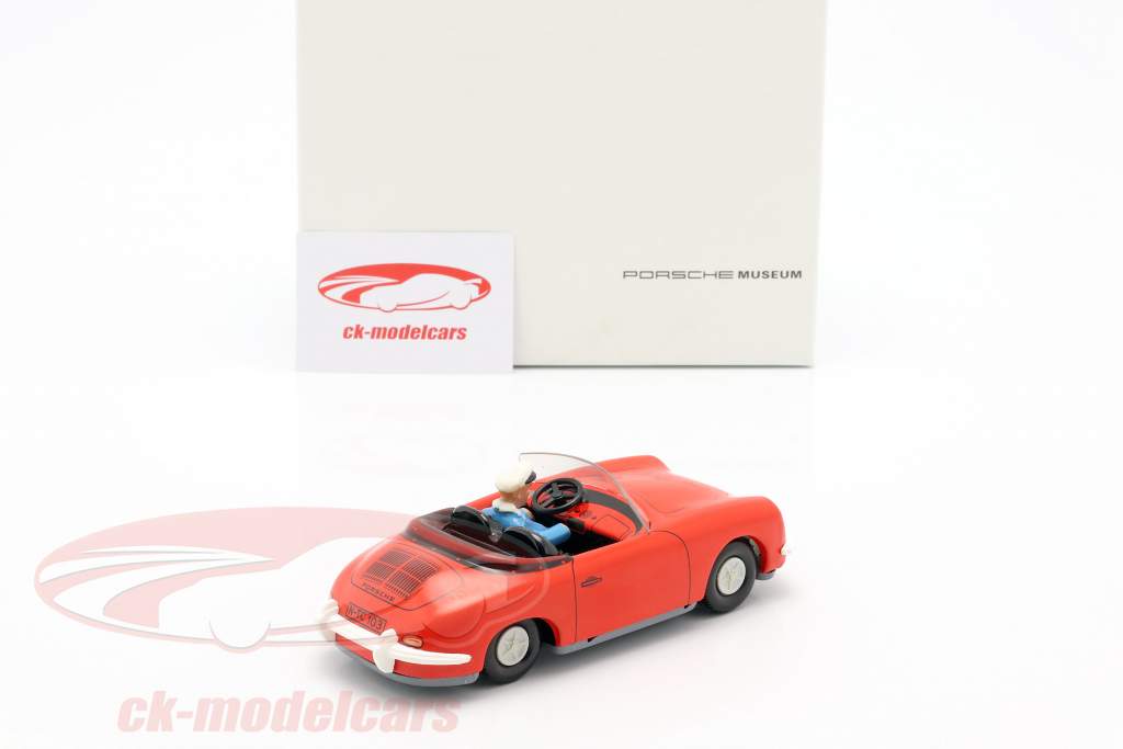 Porsche 356 TuWa Tin car red Tippco