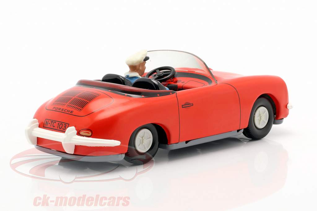 Porsche 356 TuWa Tin car red Tippco