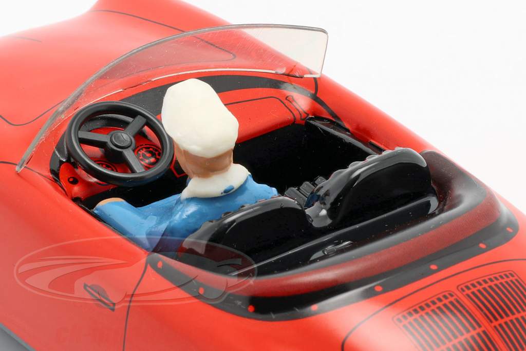 Porsche 356 TuWa Tin car red Tippco