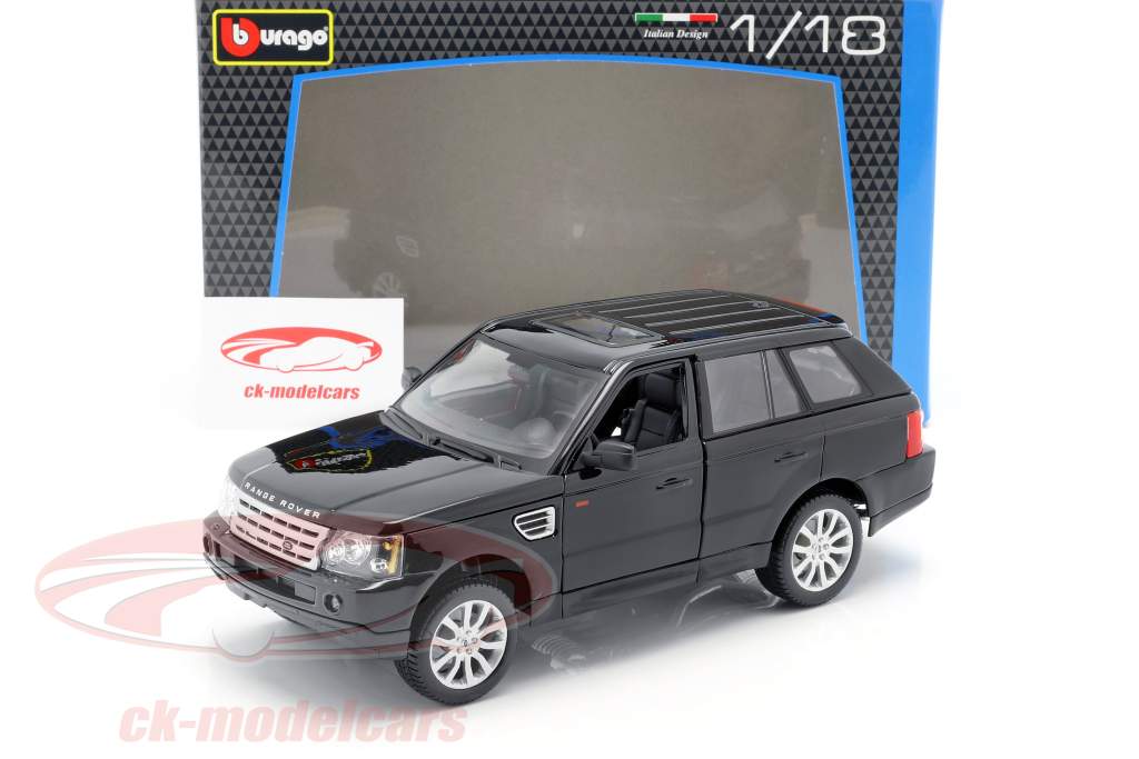 Range Rover Спортивный черный 1:18 Bburago