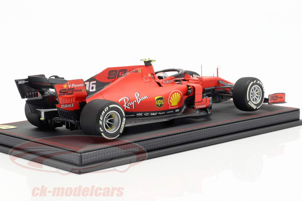 Charles Leclerc Ferrari SF90 #16 5th Australian GP F1 2019 With Showcase 1:18 BBR